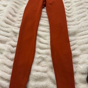 Women's Red Leggings
